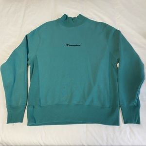 Champion UO Exclusive Embroidered Logo Mock Neck